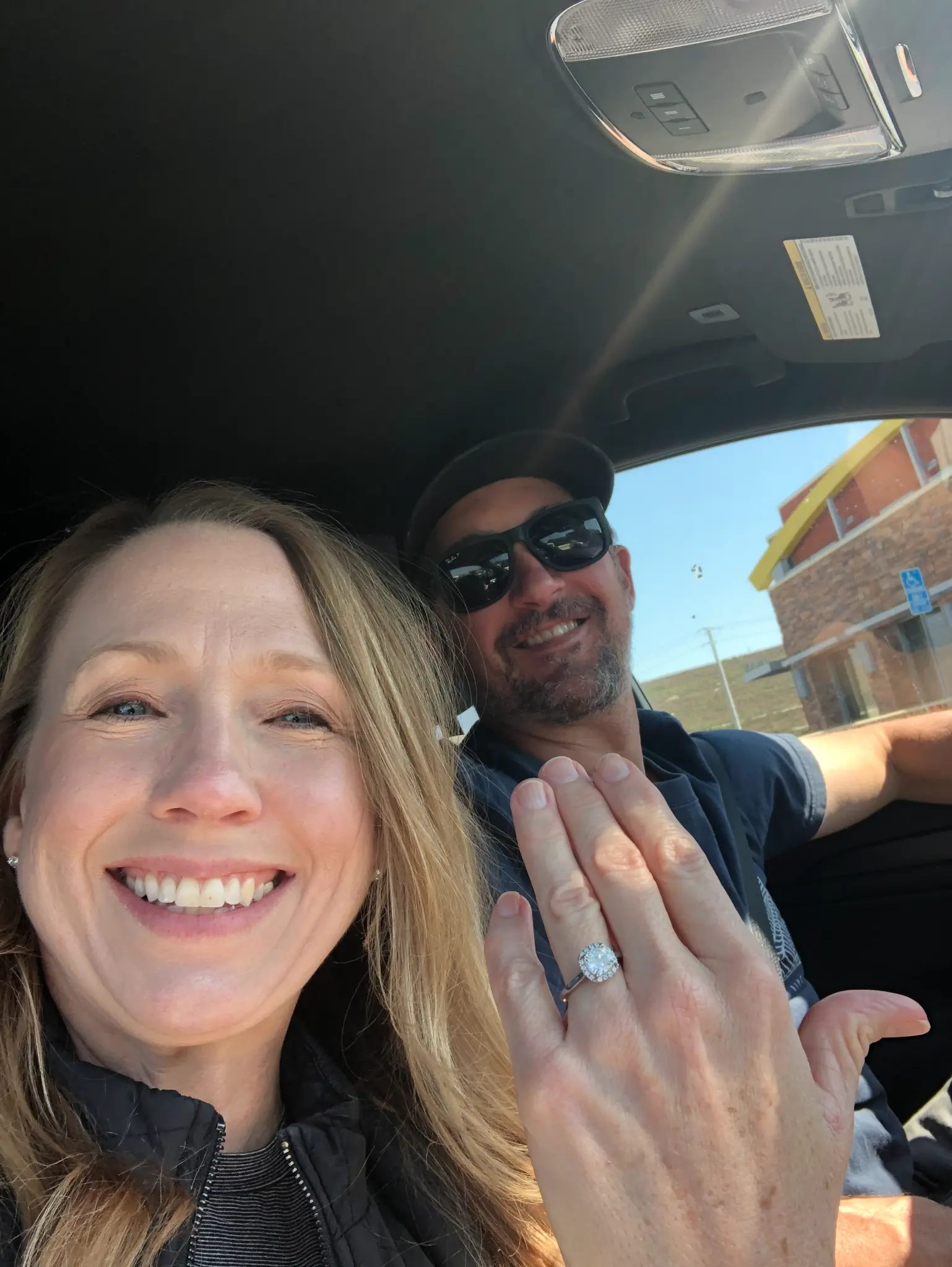 The other engagement photo that none of his friends or his social media accounts would ever see