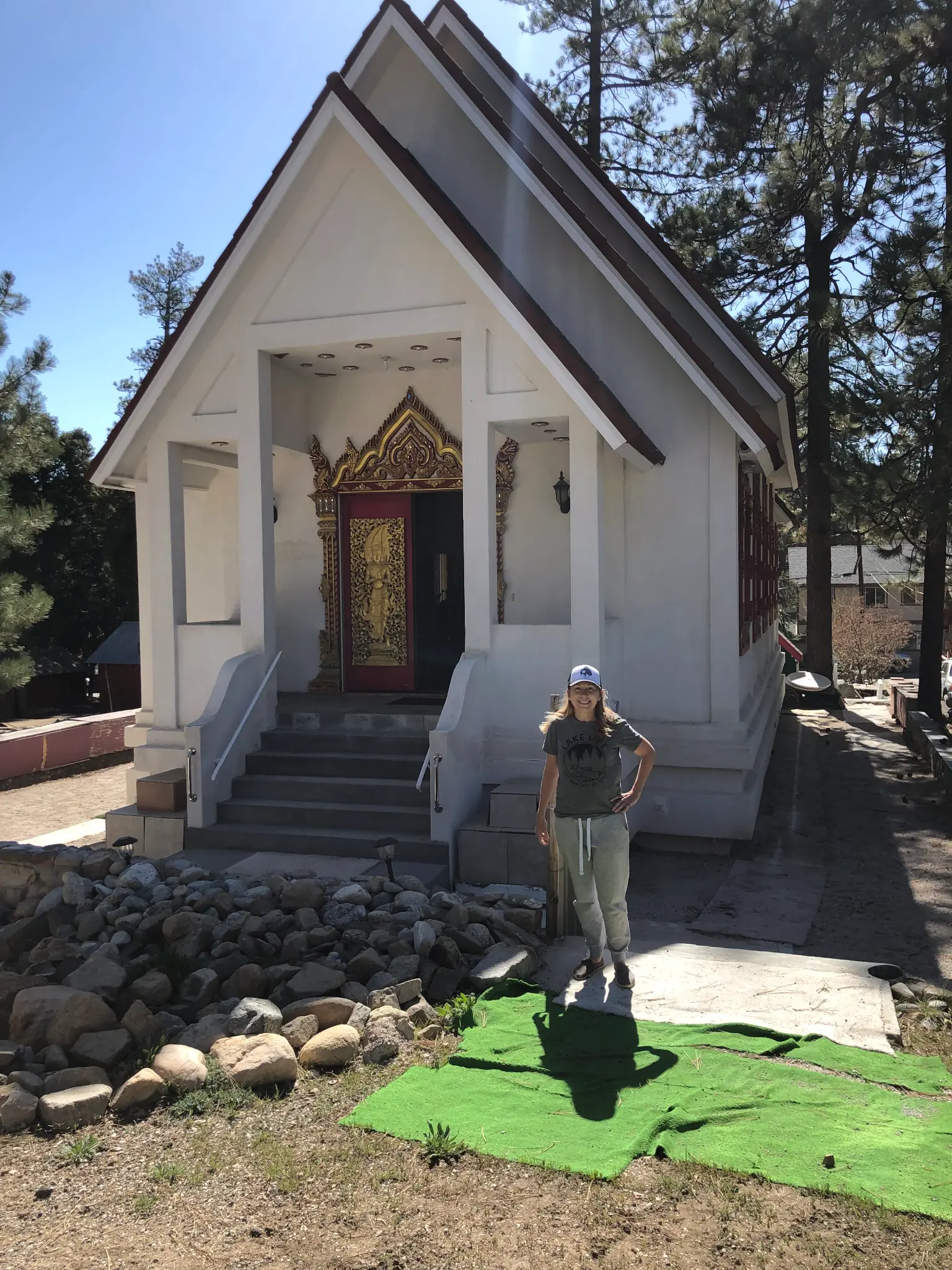 Wat Buddhapradeep Thai Buddhist Temple in Fawnskin — not open to the public