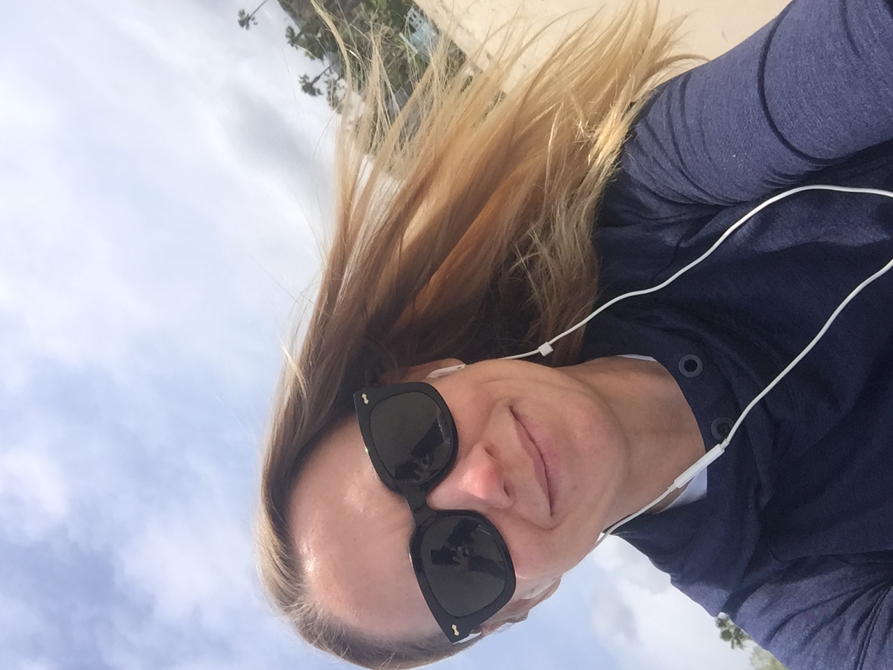 Kristen — selfie taken in rehab when she had her initial reckoning