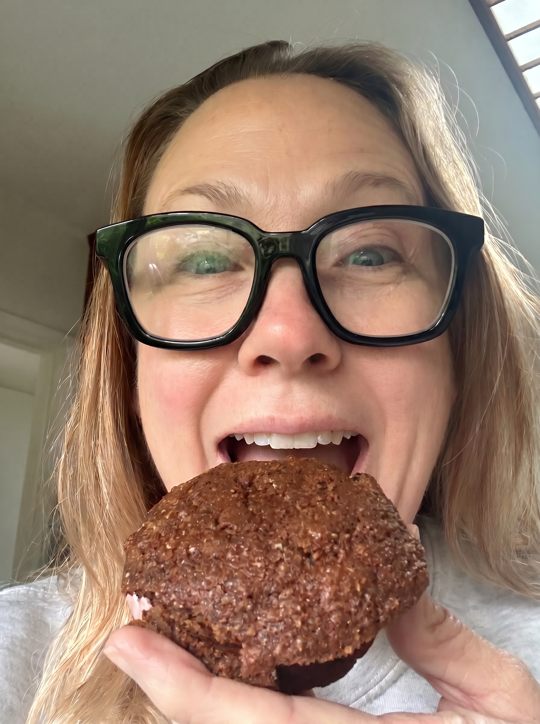 Kristen with protein muffins — Part Forty-Nine hero